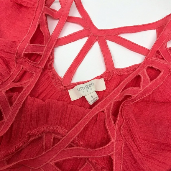 Umgee | Ruffled Boho Tunic Ruffle Dress - Picture 6 of 8